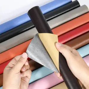 PU 가죽 자가 접착 소파 수리 DIY 침대 소프트 패치 스티커 보조금 갱신 데칼 자동차 오토바이 시트