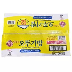 맛있는 오뚜기밥 210G X 12입 63300 (29468144)