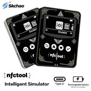 휴대용 게임기 2026 스마트 NFC 시뮬레이터 Pixl Infinite 카드 스와이프, Amiibo OLED 커스텀 스크린용, 스위치 2 3DS Wii U IC NTAG 시스템
