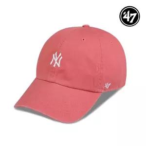 [47brand]47브랜드 뉴욕양키스 MLB 남자 여성 엠엘비 볼캡 야구 모자 아일랜드 레드 B-BSRNR17GWS-IRA