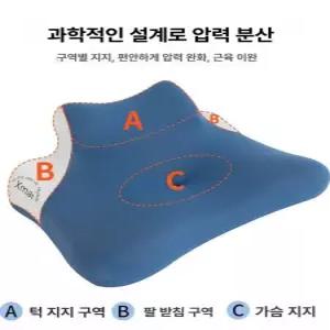에우셉 슬립 메모리폼 베개 말차 9 10 23cm 그린