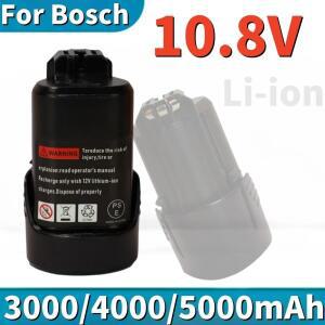 리튬 이온 배터리 보쉬 10.8V BAT412A D-70745 2607336014 GSR 120-L 용 3000 5000mAh