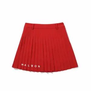 말본골프스커트 LQS M4222PSK11RED 티잉 베이직 플리츠 스커트 RED (WOMAN)