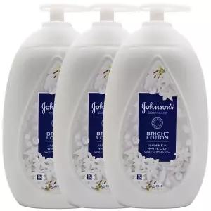존슨즈 브라이트 바디로션 자스민 & 화이트릴리 500ml x 3개/