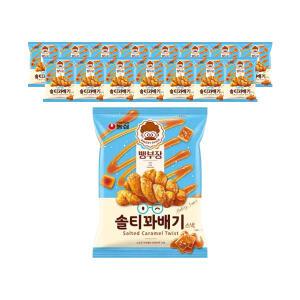 농심 빵부장 솔티꽈배기 55g, 16개