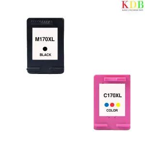 삼성 SCX 1360 M170XL + C170XL 검정+칼라 재생잉크 잉크젯 리필 호환 완제품 대용량 교체 재생 복사기 인