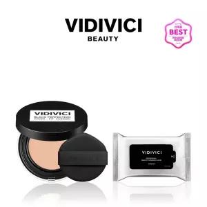 [비디비치](본점)블랙 퍼펙션 커버 핏 쿠션 본품 SPF40 PA++ 13g(+메이크업 클렌징 클로스 30매 증정)