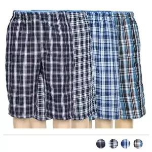 남자옷도매 크링클 시원한 체크 밴딩 반바지