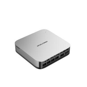 미니스포룸 미니 PC AI X1 프로 베어본, AMD 라이젠 AI 9 HX370(12코어/24스레드) 및 AMD 라데온 890M 미니 게이밍 PC, 8K 쿼드 출력(HDMI+DP+2xUSB4), 듀얼 2.5 LAN /WIFI7 /BT5.4 /Oculink, Copilot PC