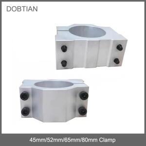 45mm 80mm 알루미늄 스핀들 클램프 모터 브래킷 (CNC 조각 라우터 기계 용 4pcs 나사 포함) 장착 홀더