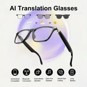 AI 스마트 안경 음성 선글라스 음악 변색렌즈 번역 통화 여성용 오픈이어 녹화