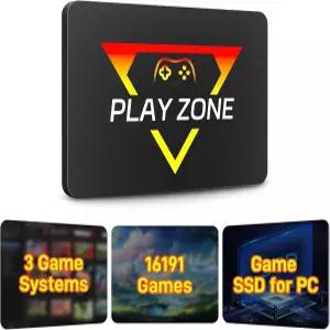 16191에 내장된 레트로 게임 콘솔 PC용 플러그 앤 플레이 비디오 에뮬레이터 호환 80 1TB SSD에 3개의