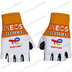호환 2026 팀 INEOS Grenadiers 사이클링 장갑 도로 자전거 반 손가락 장갑 사이클링 저지 산악 자전거 미끄럼 방지 스포츠 장갑