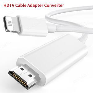 HDTV 케이블 아이폰호환 14 13 1080P 디지털 AV 어댑터 동기화 스크린 커넥터  HDMI 호환 HD 비디오 프로젝