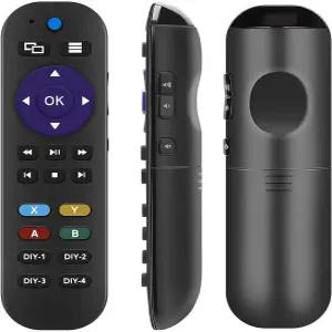 One S 및 X용 리모컨 모든 TV 사운드바 DVD 수신기를 제어 있는 7 학습 프로그래밍 가능 버튼이