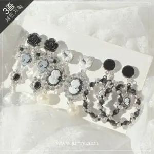 은침 귀걸이 세트 여성 귀찌 3종 silver925 귀걸이세트 은침귀걸이 패션귀걸이 귀찌