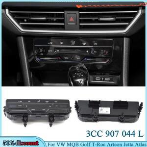 2구역 VW MQB 골프 T-Roc Arteon Jetta Atlas OEM 터치 스크린 자동 에어컨 패널 3CC 907 044 L