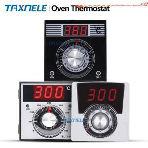 TEL72 디지털 오븐 온도 컨트롤러 손잡이 조절기 400 학위 96x96mm 72x72mm 릴레이 출력 k 220V 380v