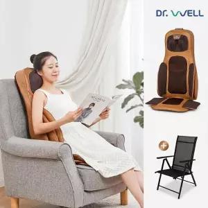 닥터웰 전신안마의자 DR-1003E 에어 공기압 온열 목어깨등 골반옆구리 강도3단계 전용의자세트