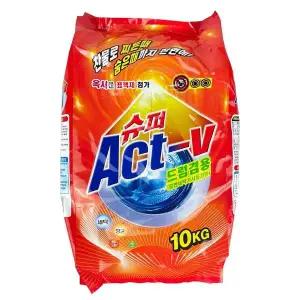 슈퍼액트 PDO532E1 분말세제 일반드럼겸용세제 10kg-O