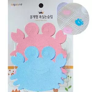 아가드 WOY852Z9 꽃게 논슬립패드10P 욕실바닥 타일미끄럼방지