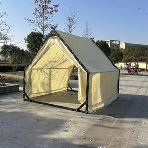 바베큐장 텐트 야시장텐트 미니 집형 캐노피 두꺼운 천막 바닥 2x2m 천 제외 소형