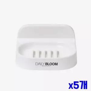 접시형 CIL010P4 디자인 흡착 사각 비누대 소 x5개 비누홀더