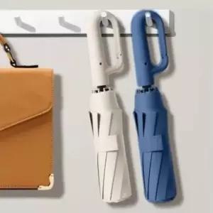 8색 1개 고리형 자동 우산 양산 우양산 양우산 자외선차단 접이식 접는우산 자동차