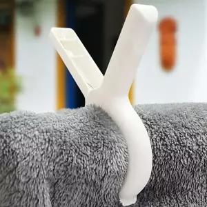13.5cm QYO649M1 집게 이불빨래 이불집게 흰색 대형 2p