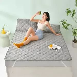 (색상 그레이 1.8x2m)여름매트 가족용 통풍 여름 매쉬 냉감패드 1.8x2m 쿨매트 침대