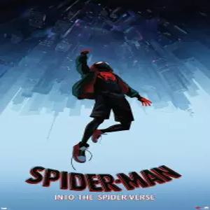 트렌드 인터내셔널 마블 스파이더맨 - 스파이더버스 속으로 폴링 월 포스터 22.375인치 x 34인치 프레임