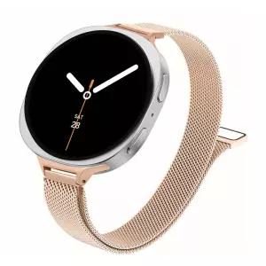 삼성 갤럭시 워치 8 클래식 46mm 슬림 스트랩 밀라니즈 마그네틱 브레이슬릿 코레아 펄세이라 밴드