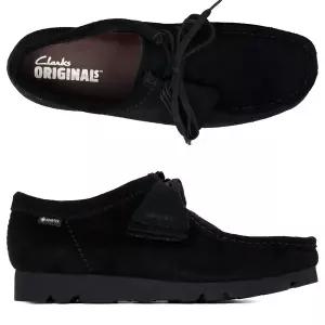 26SS 클락스 왈라비 GTX 스웨이드 블랙 로퍼 26179251 BLACK