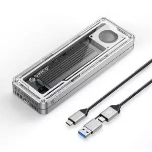 오리코 USB4 M.2 NVME SSD 케이스 40Gpbs 썬더볼트4지원 케이블포함 AAGM2-U4