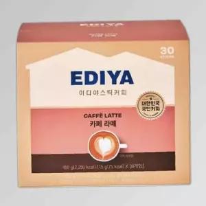 이디야 카페라떼 커피 30T