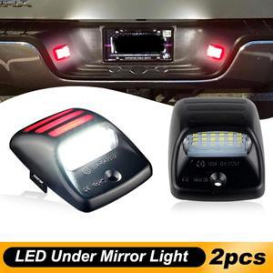 도요타 타코마 2005-2015 툰드라 자동차 부품 액세서리에 대 한 2pcs LED 번호판 조명 램프 어셈블리 교체