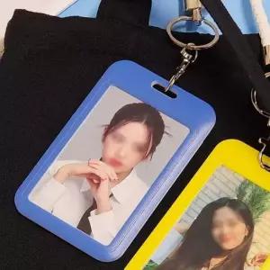 컬러풀한카드케이스 심플한 열쇠고리카드케이스