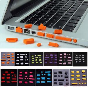 아크릴키보드덮개 커버 16PCS 방진 노트북 포트 콘센트 실리콘 컴퓨터 수호자 USB
