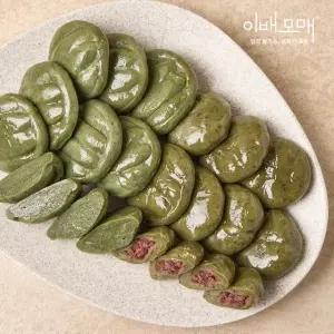 이배모매 50년 전통 진도 해풍 쑥개떡 1kg(앙금/무앙금)
