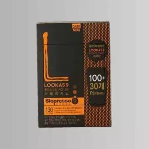 원두커피 루카스나인 시그니처 다크 아메리카노 100+30개입 1.2g