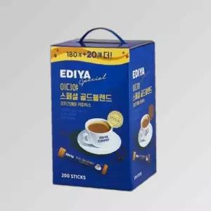 커피 이디야 스페셜 골드블렌드 리치크레마 커피믹스 11gx180+20T
