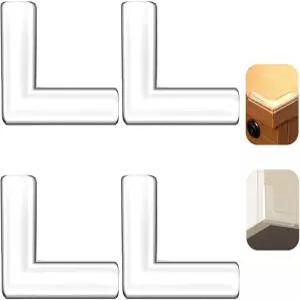 EBUCKTUK 4pcs 모서리 보호대 날카로운 가구를 덮는 테이블 우리 가족을 안전하게 코너 가드 범퍼 충돌