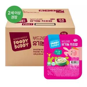 어린이용 푸디버디 부드러운 차조밥 140g 24개