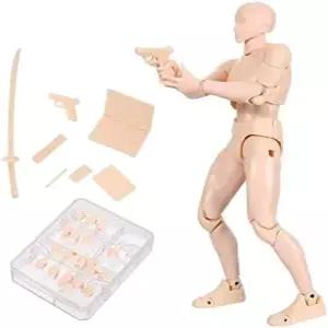 액션 피규어 바디쿤 DX PVC 모델 드로잉 아티스트 박스 포함 스킨 컬러 남성
