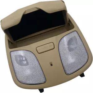 현대 쏘나타 2011-2015용 오버헤드 콘솔 지도 읽기 라이트 어셈블리 OEM 928104R000TX 스카이라이트 없이