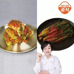 이혜정의 맛있는 갓김치 3kg+오이소박이 2kg (총5kg)