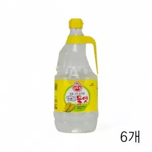 오뚜기 옛날 물엿 2.45kg X 6개 윤기나는 요리물엿 업소용 식당용 대용량 식자