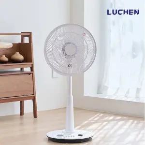 루첸 에어빔 버튼식 서큘레이터형 7엽 날개 저소음 선풍기