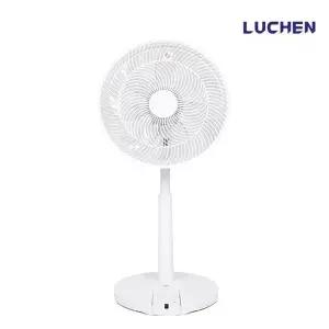 루첸 에어빔 풋터치 리모컨 서큘레이터형 7엽 날개 저소음 선풍기
