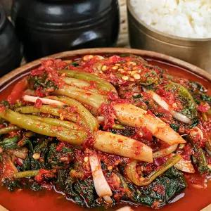 전재료 국내산 전라도식 열무김치 2kg 외 3kg/5kg